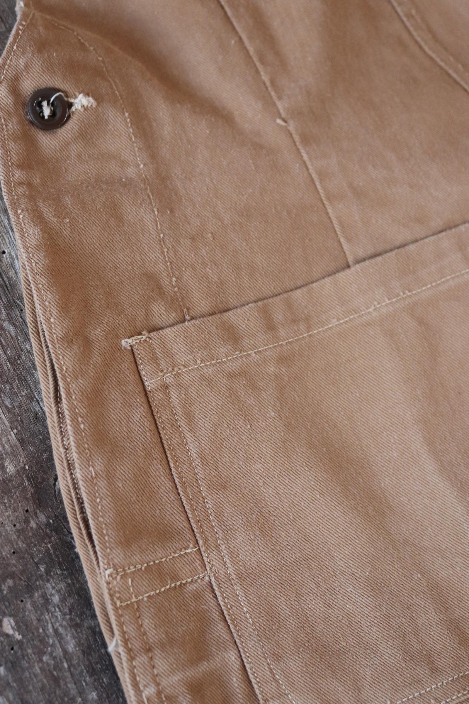 Vintage 1940s Women’s Land Army workwear overalls - land girl dungarees - bib and brace - 32” x 29”