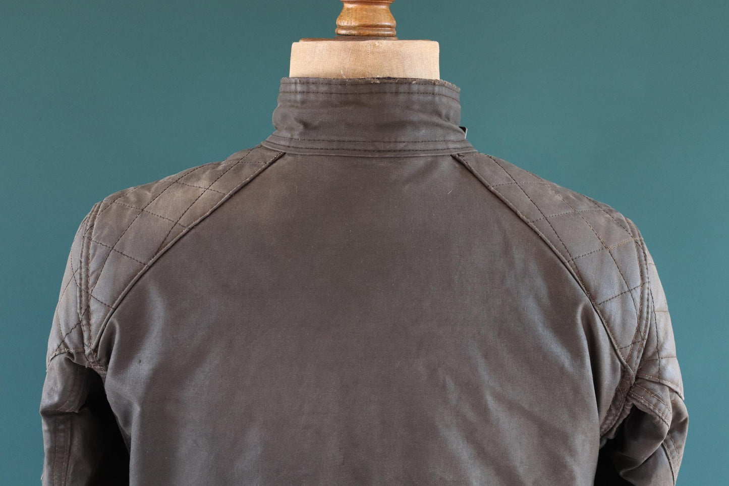Vintage 1980s Belstaff Tourmaster trophy jacket - waxed cotton - motorcycle trial bike racing - 42" chest