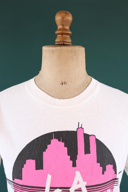 Vintage 1990s LA underground t shirt - Los Angeles print - 40” chest