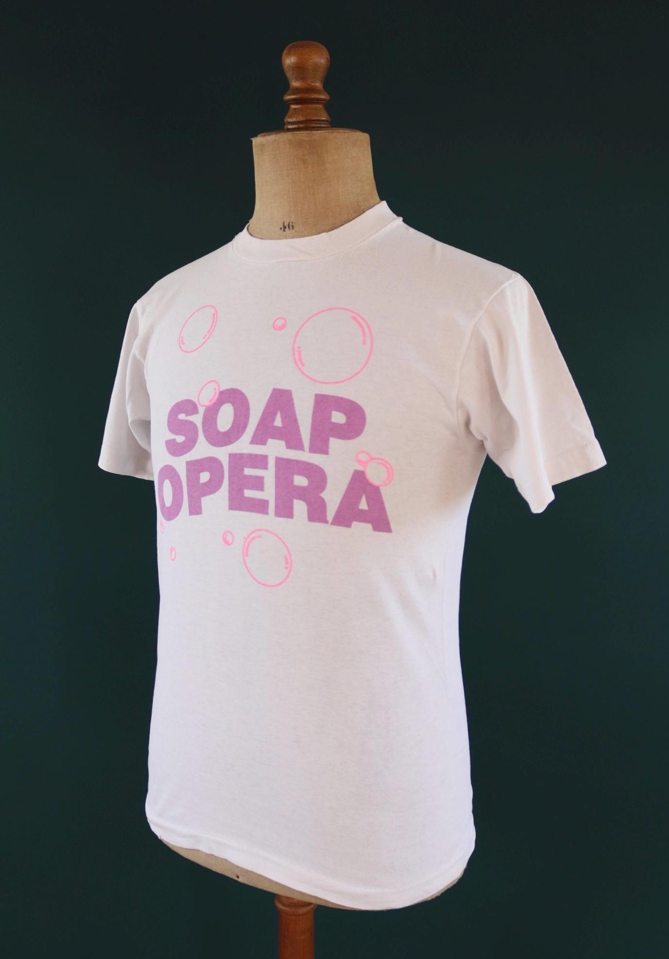 Vintage 1990s soap opera t shirt - be happy - 37” chest
