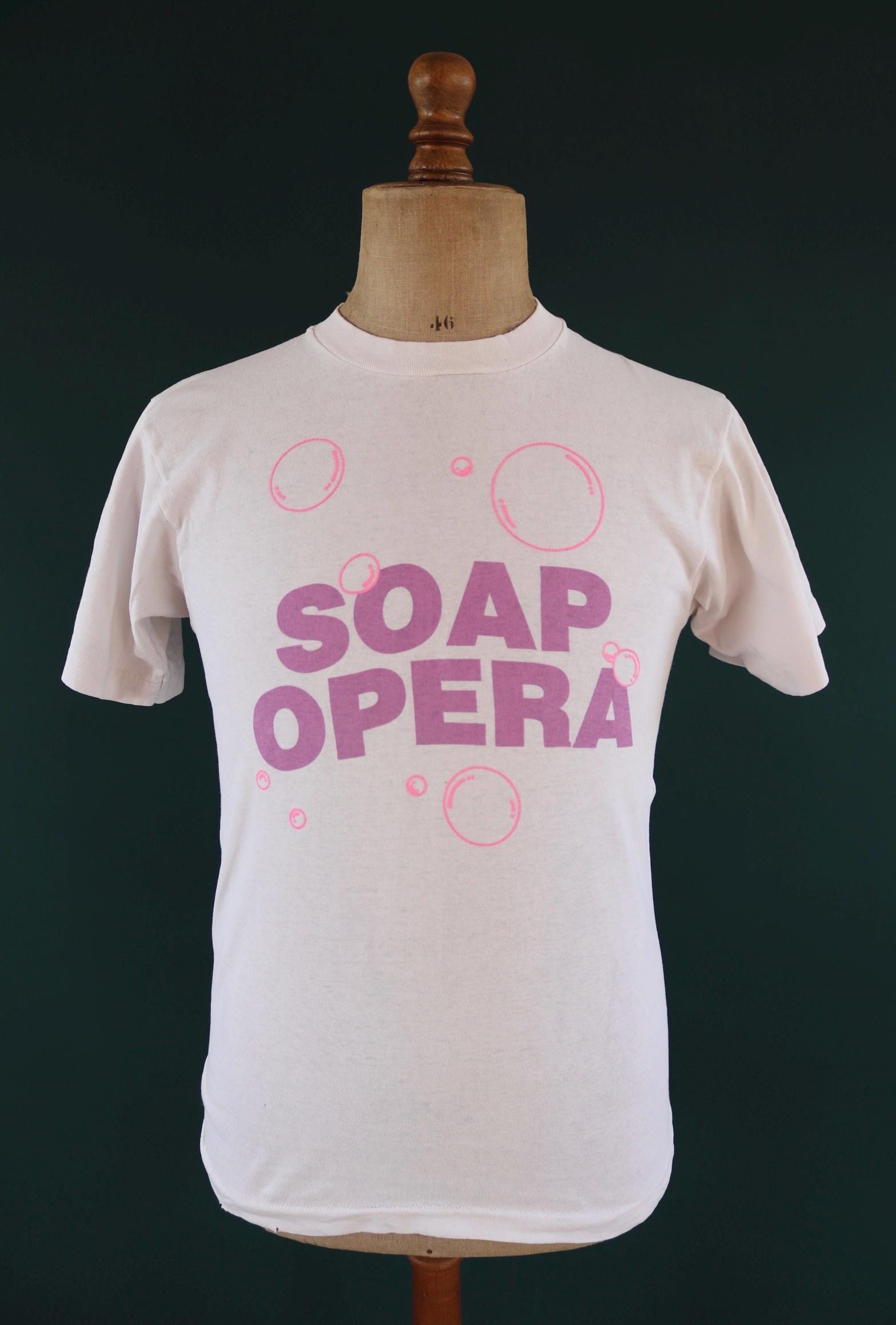 Vintage 1990s soap opera t shirt - be happy - 37” chest