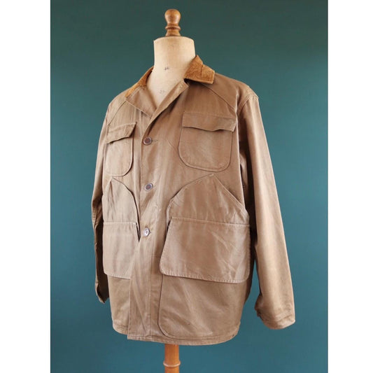 Vintage 1950s 60s hunting jacket - American workwear - 49” chest