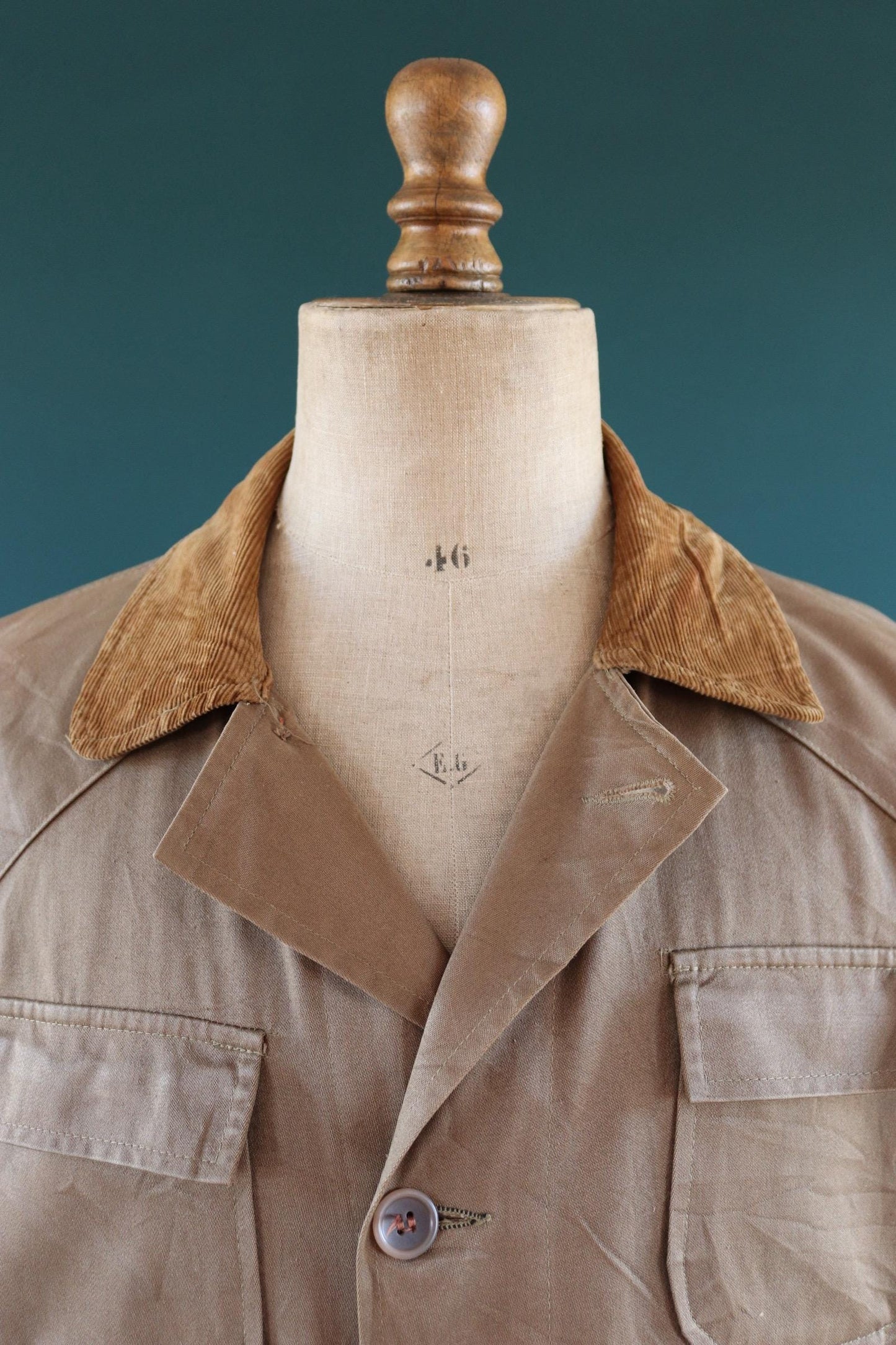 Vintage 1950s 60s hunting jacket - American workwear - 49” chest