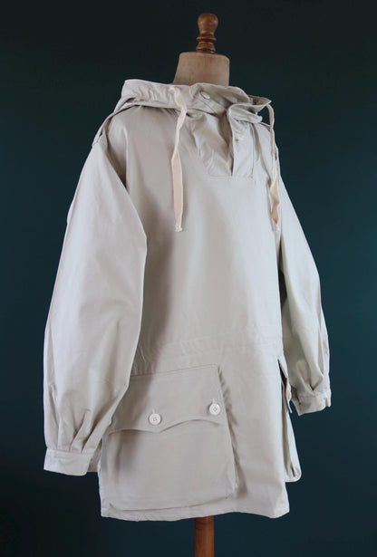 Vintage 1960s Swedish snow blouse smock - snoblus - military anorak - 58” chest
