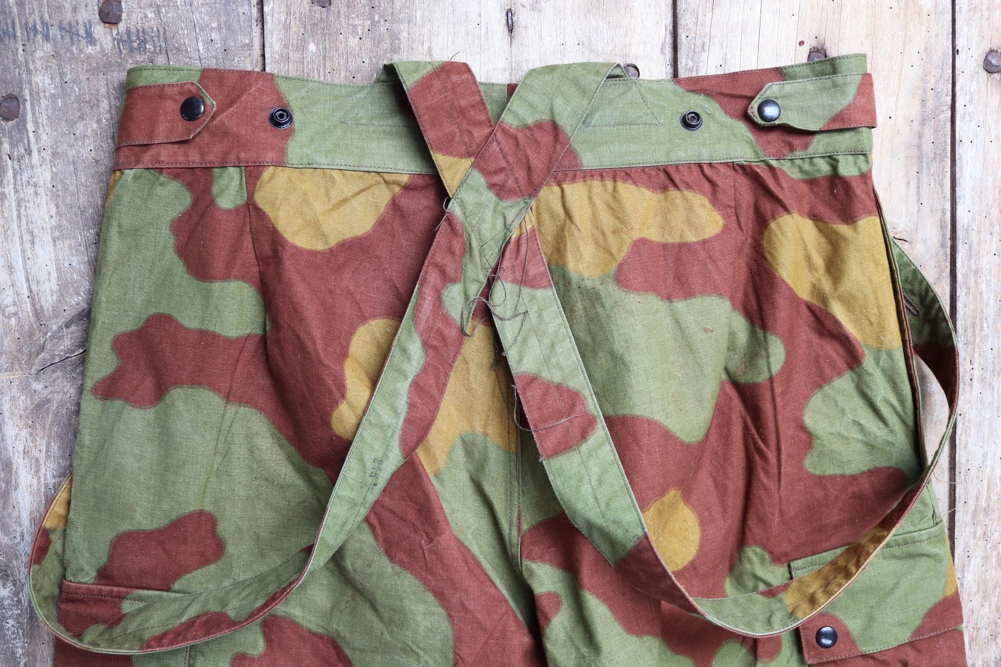 Vintage 1980s 90s Italian military M29 trousers - army pants - San Marco camouflage - 35” x 28”