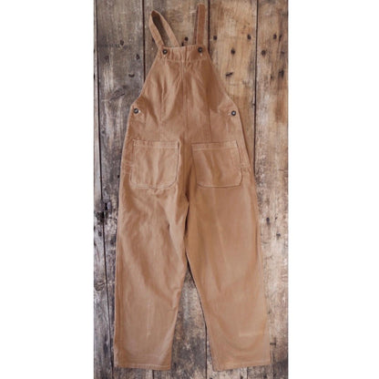Vintage 1940s Women’s Land Army workwear overalls - land girl dungarees - bib and brace - 32” x 29”