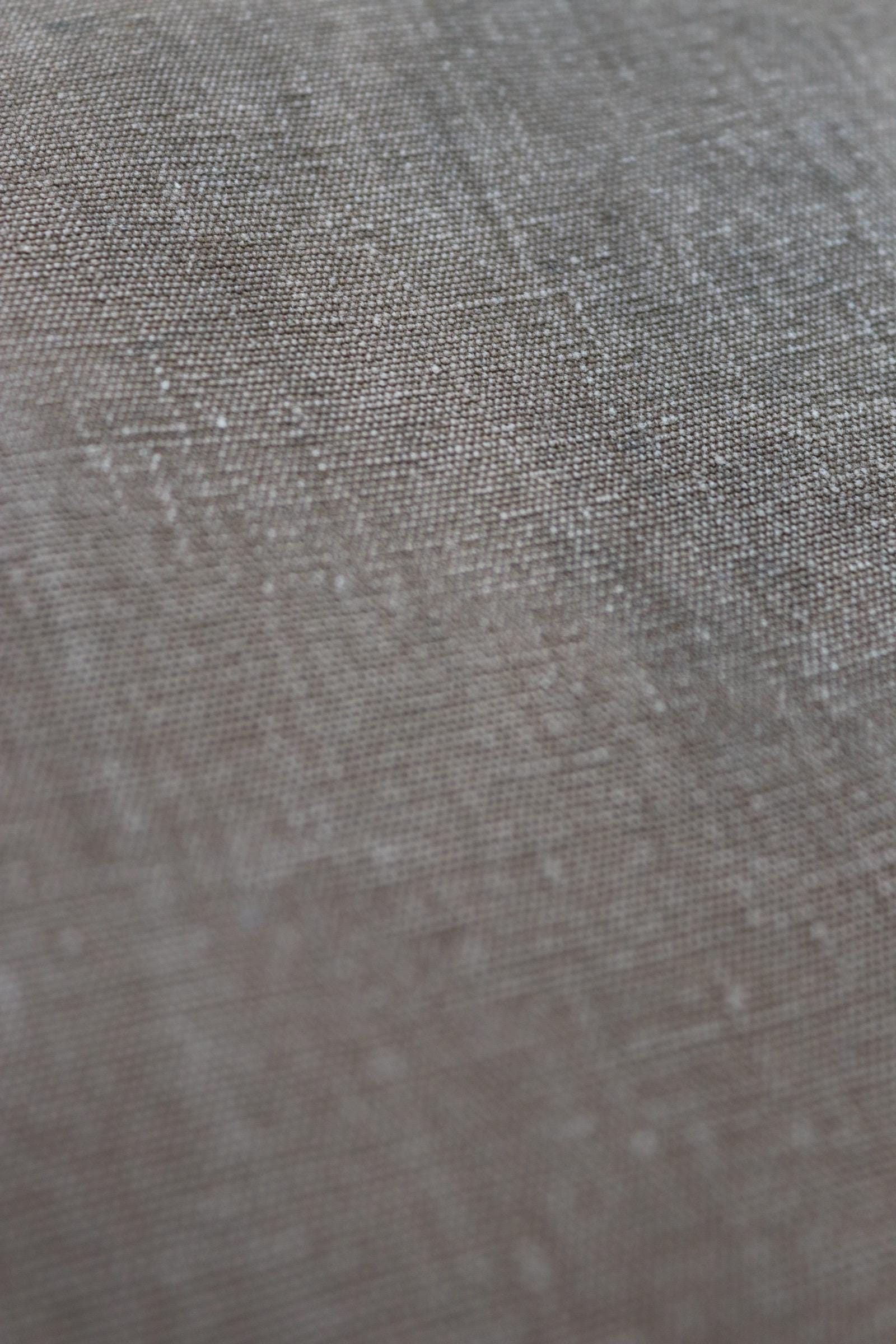 Vintage 1950s French brown cotton workwear trousers - chore pants - 36” x 26” - buckle back
