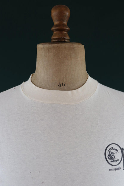 Vintage 1980s 90s Ocean Pacific t shirt - windsurf print - water sports tee - 38” chest