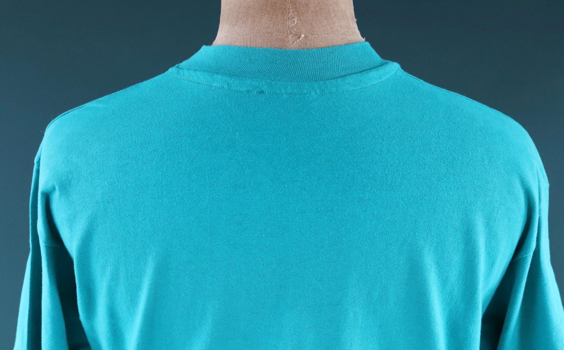 Vintage 1990s teal green Alaska t shirt - 43” chest