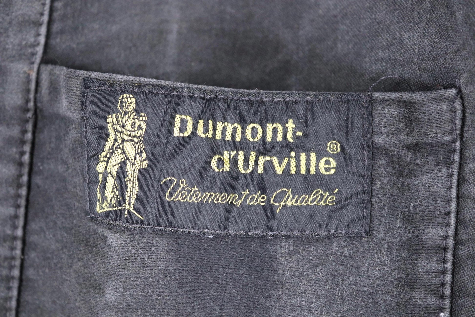 Vintage French black moleskin workwear jacket - 1960s chore coat - sun faded - 52” chest