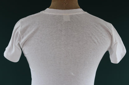 Vintage 1970s 80s Sears blank t shirt - plain white tee - 36” chest