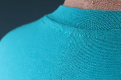 Vintage 1990s teal green Alaska t shirt - 43” chest