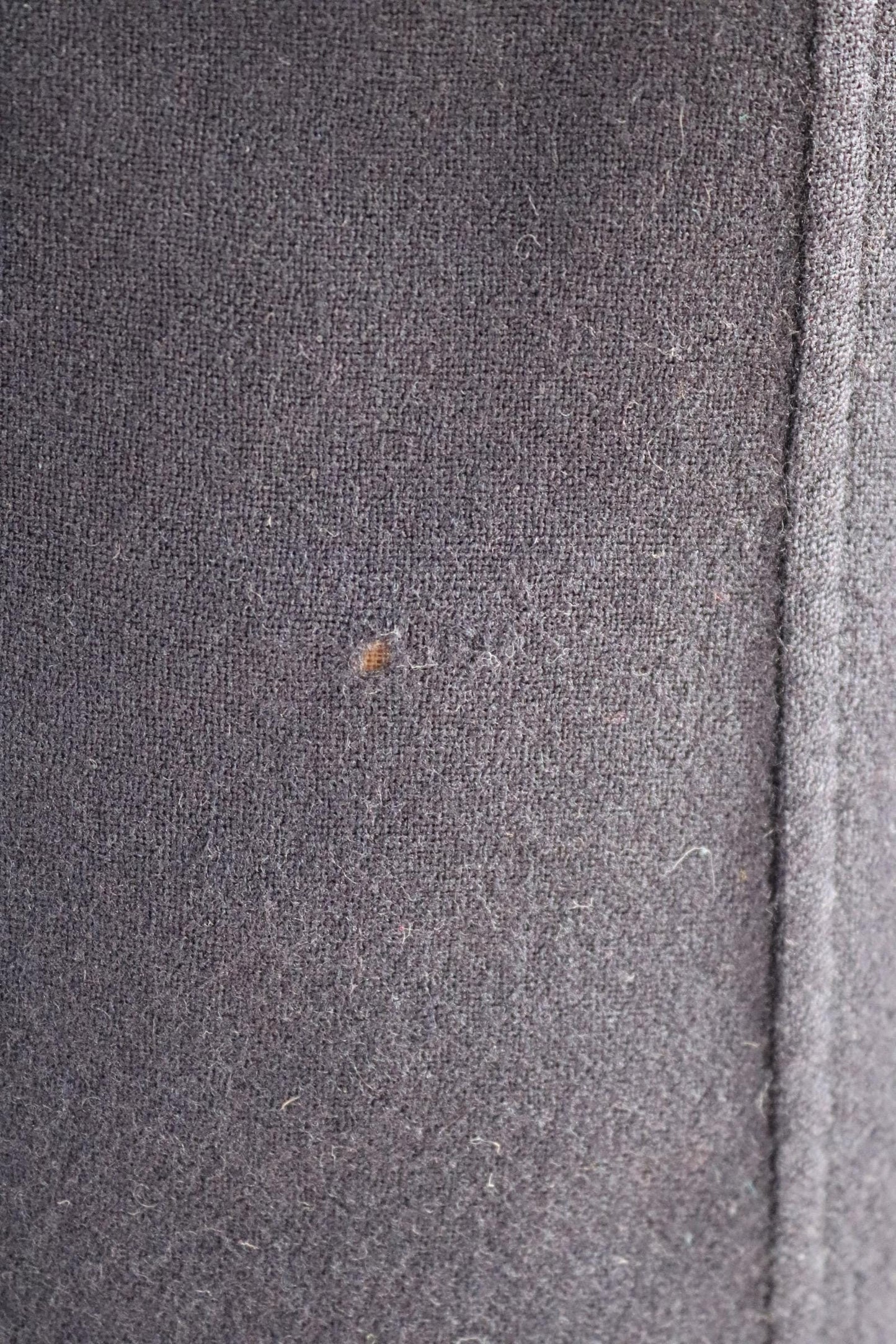 Vintage 1990s Pendleton wool shirt - plain navy blue - Western style - 40” chest