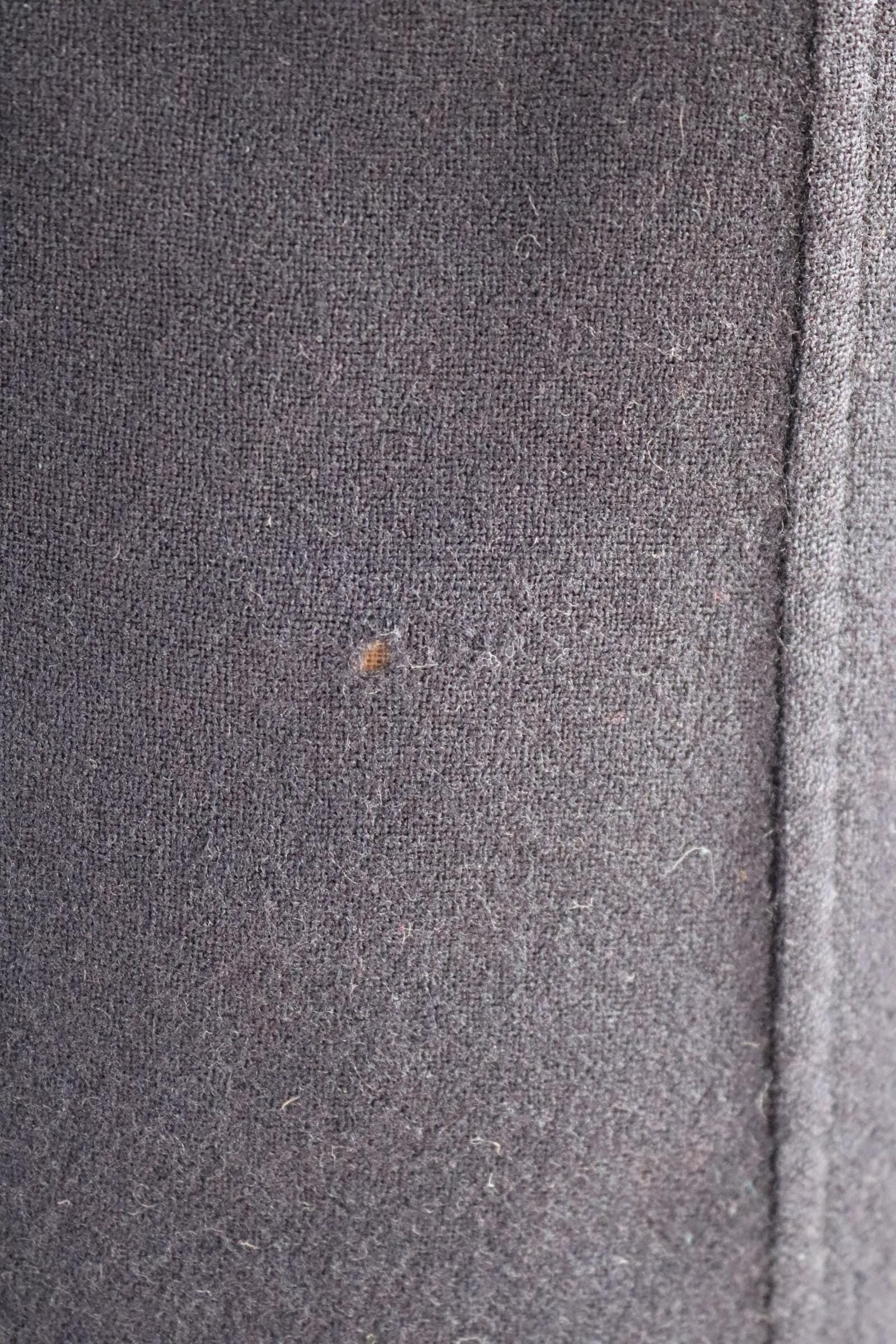 Vintage 1990s Pendleton wool shirt - plain navy blue - Western style - 40” chest