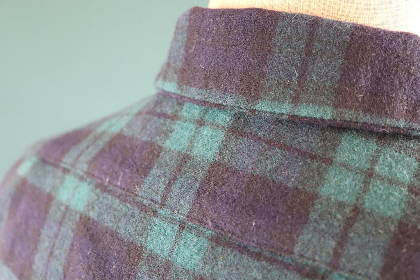 Vintage 1990s Pendleton wool board shirt - Blackwatch tartan - 56” chest