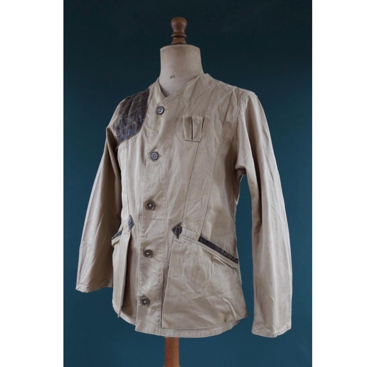 Vintage 1950s 60s shooting jacket - 10-X hunting - rifle club - 38” chest