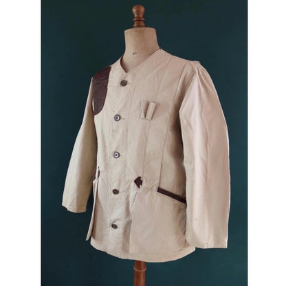 Vintage 1950s 60s shooting jacket - rifle club - 10-X hunting - 44” chest
