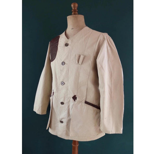 Vintage 1950s 60s shooting jacket - rifle club - 10-X hunting - 44” chest