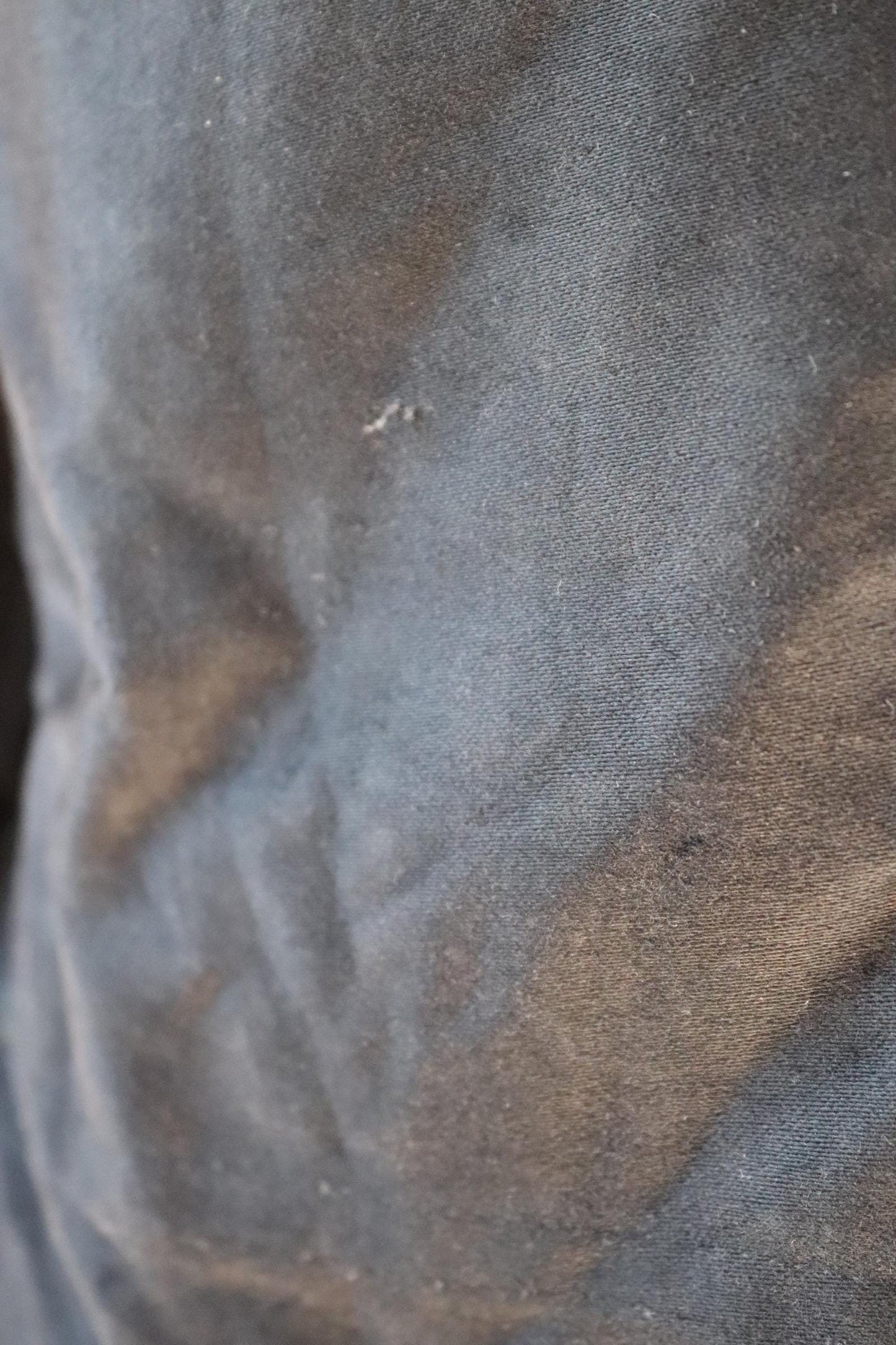 Vintage French black moleskin workwear jacket - 1940s 50s chore coat - 42” chest