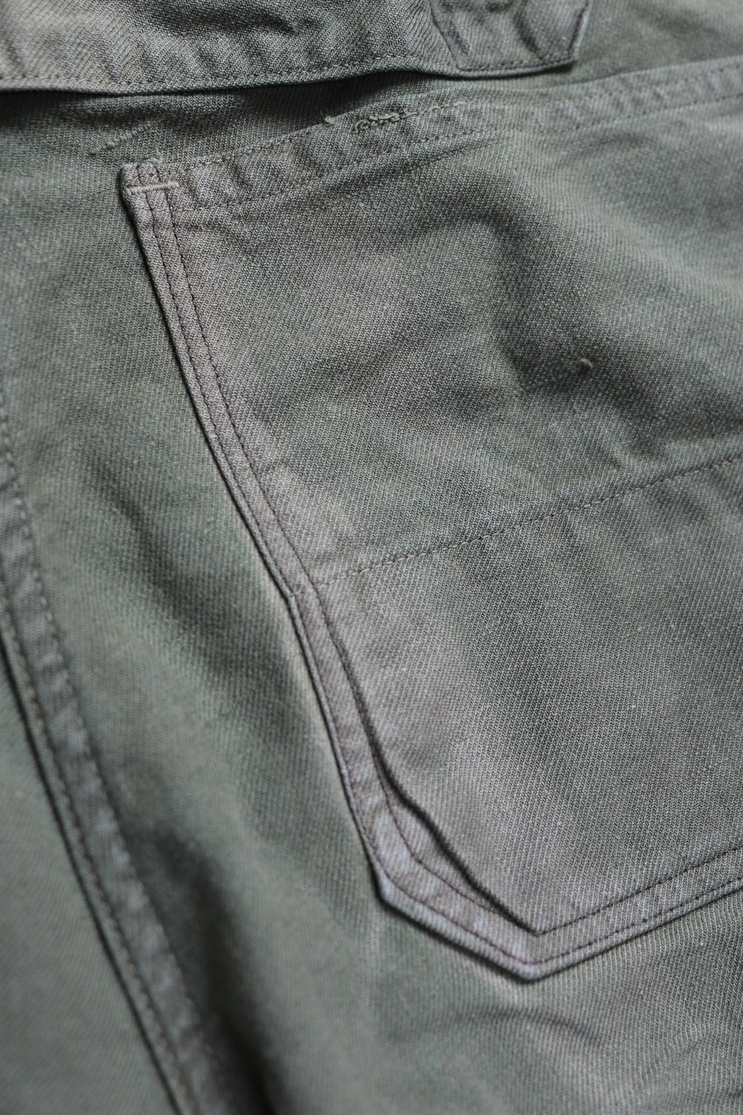 Vintage 1940s Swedish army trousers - 1950s military workwear - cotton twill buckle back pants - utility field chore - 38” x 29”