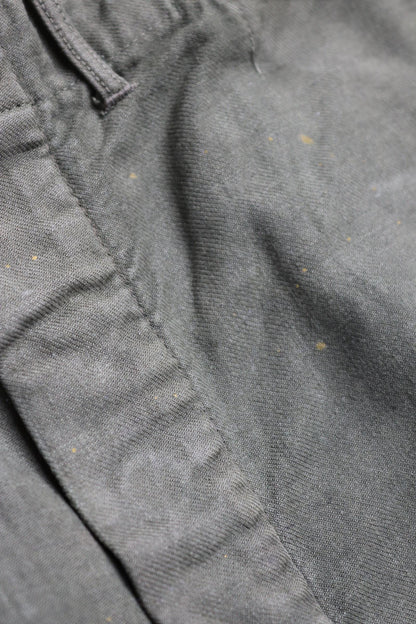 Vintage 1940s 50s Swedish army trousers - military workwear - cotton twill buckle back pants - utility field chore - 37” x 30”