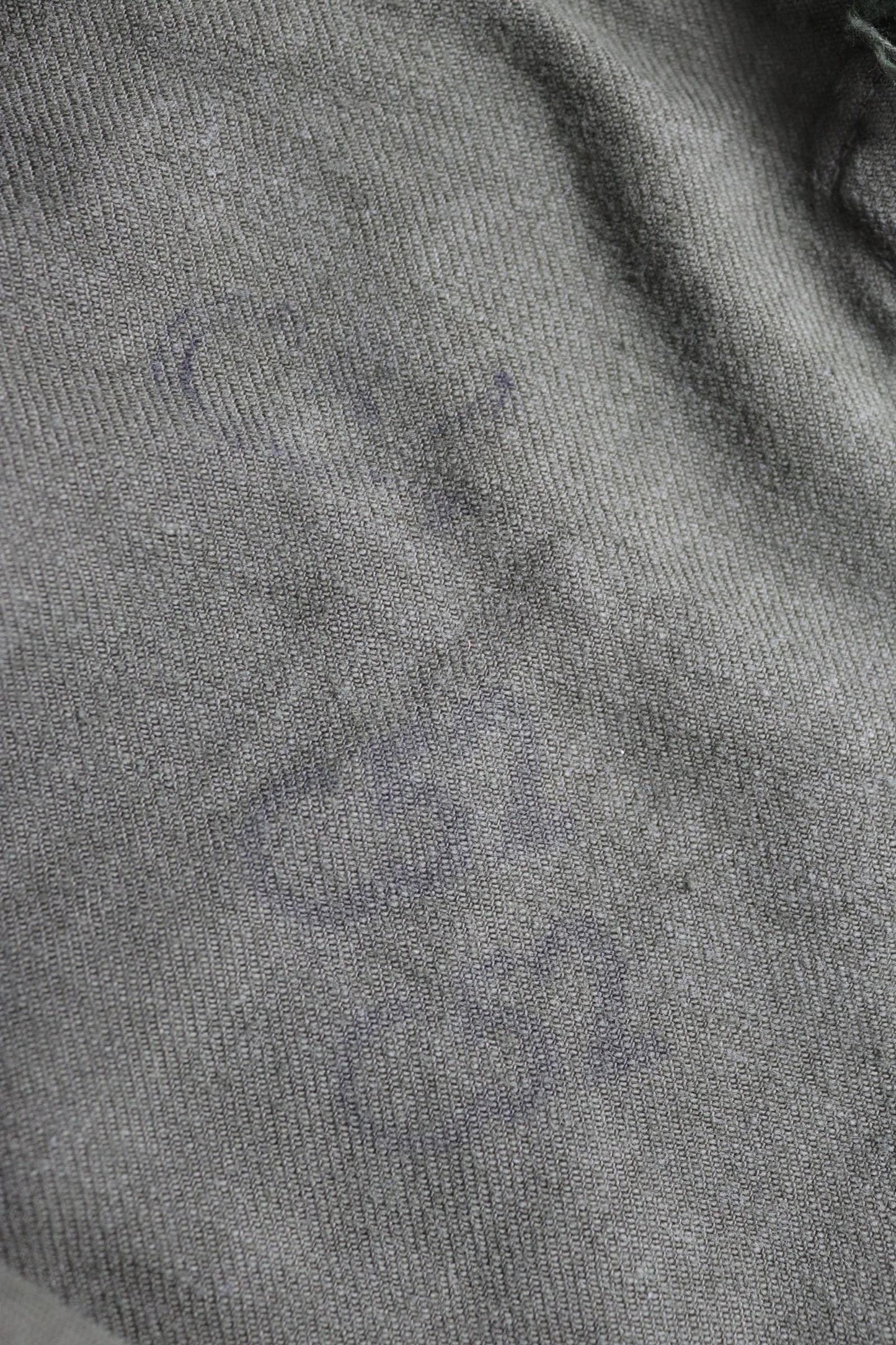 Vintage 1940s 50s Swedish army trousers - military workwear - cotton twill buckle back pants - utility field chore - 34” x 30”