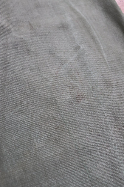 Vintage 1940s 50s Swedish army trousers - military workwear - cotton twill buckle back pants - utility field chore - 40” x 29”