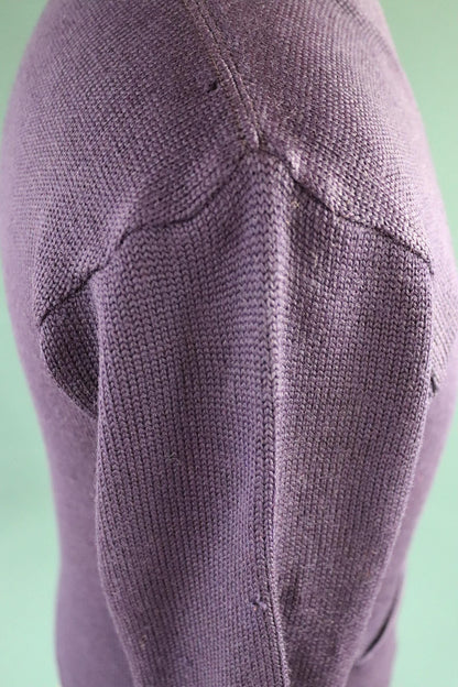 Vintage wool varsity sweater - 1950s knitwear - Ivy style - 36” chest