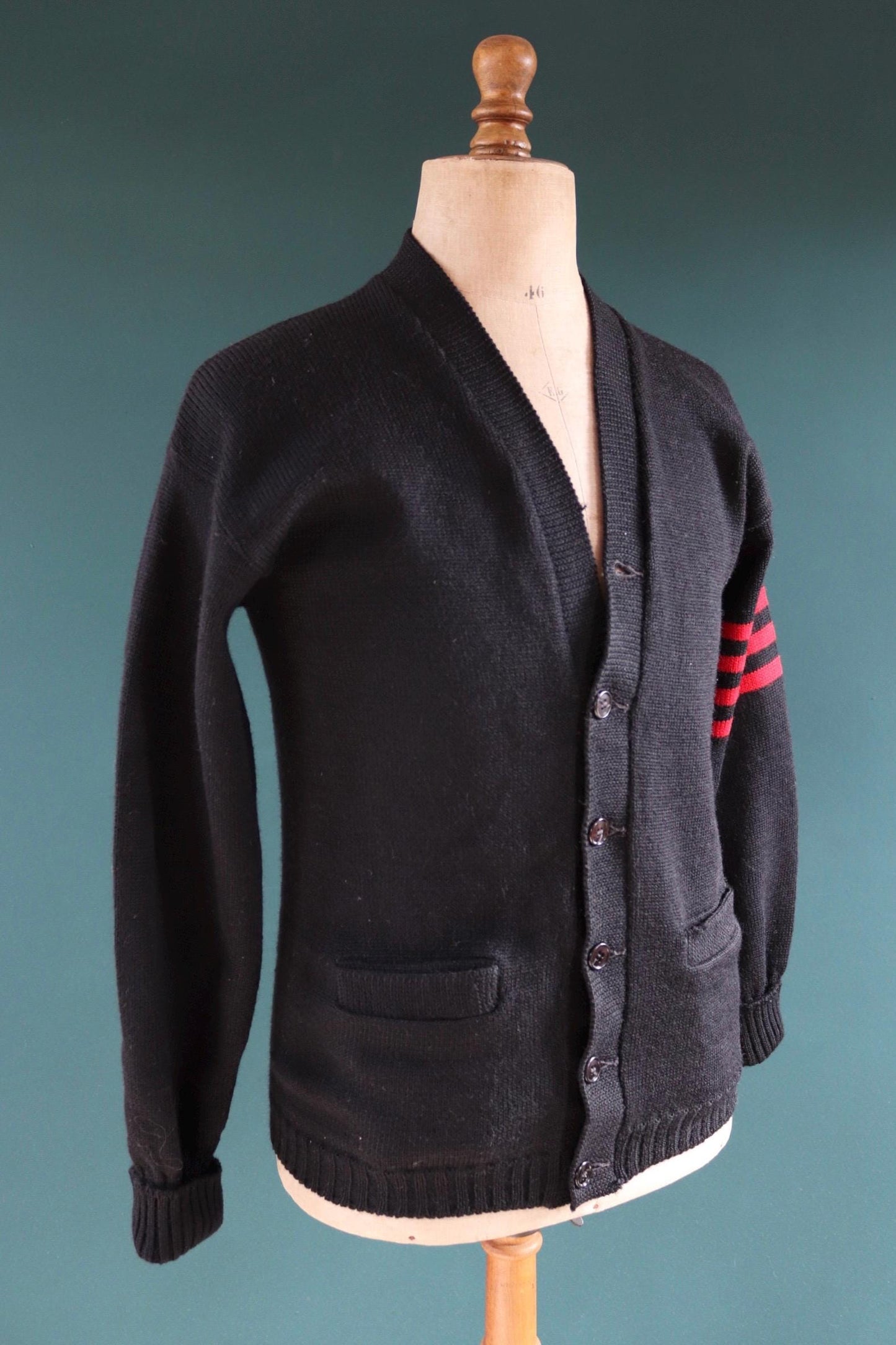 Vintage college sweater - 1960s varsity knit - 38” chest