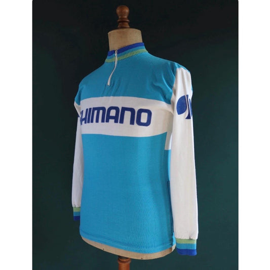 Vintage 1970s cycling jersey - Tour de France race top - mod shirt - 37" chest - made in England