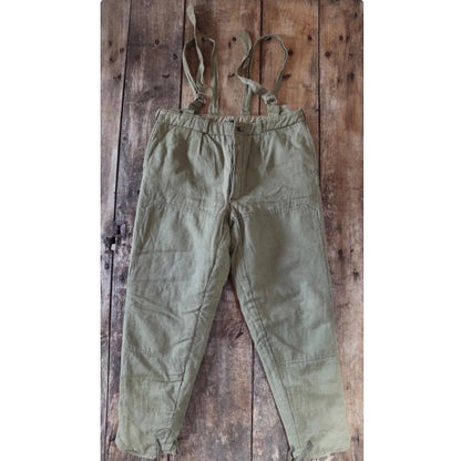 Vintage 1970s 80s military insulated overalls - European workwear - 34" x 28"