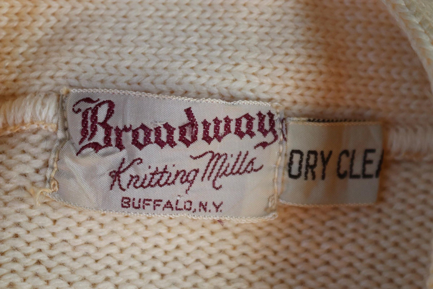 Vintage 1960s wool cardigan - varsity sweater - chenille patch - 38” chest