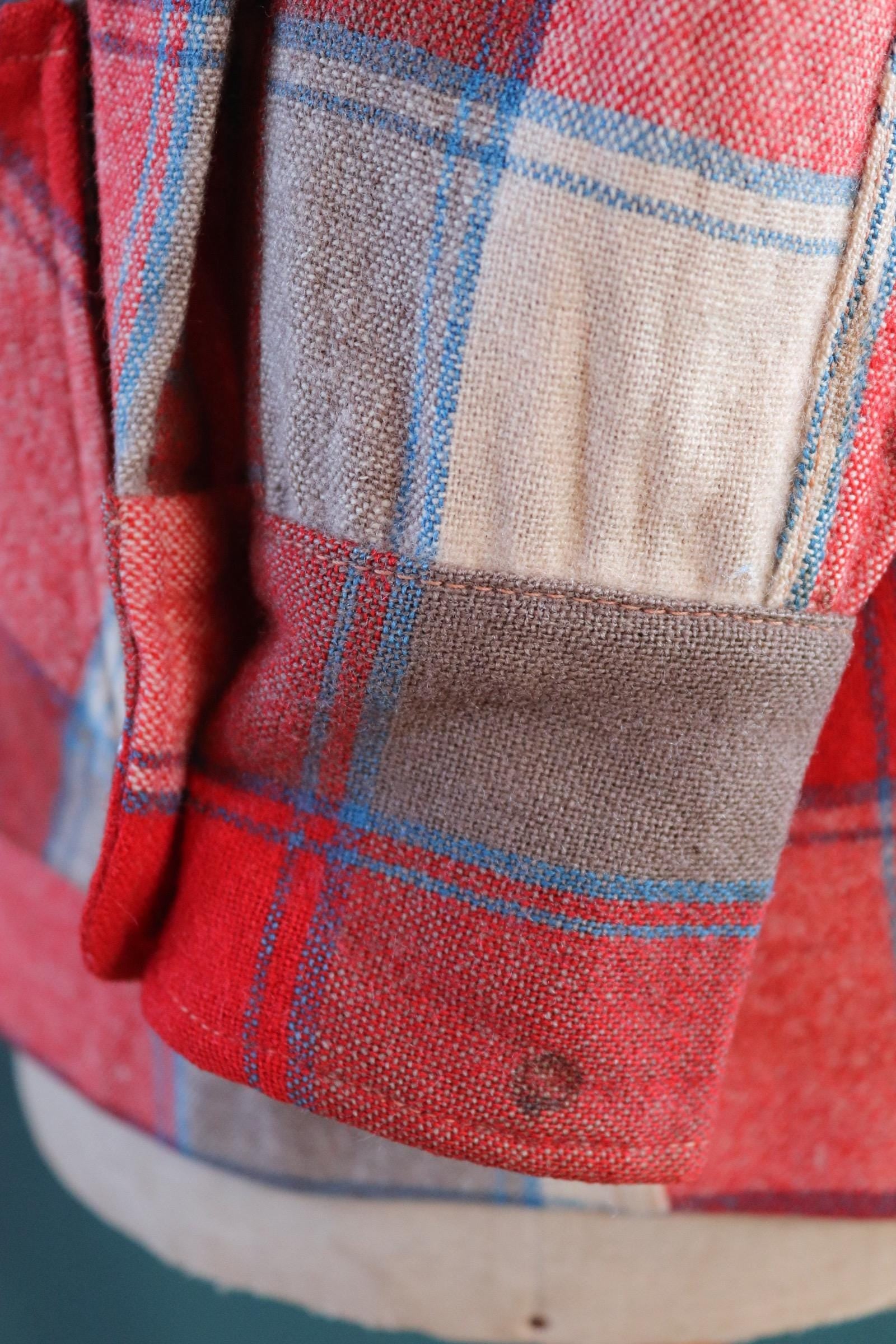 Vintage 1950s 60s wool 49er jacket - womens Pendleton - 46" chest