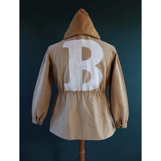 Vintage 1950s 60s French hunting jacket - workwear coat - 43” chest