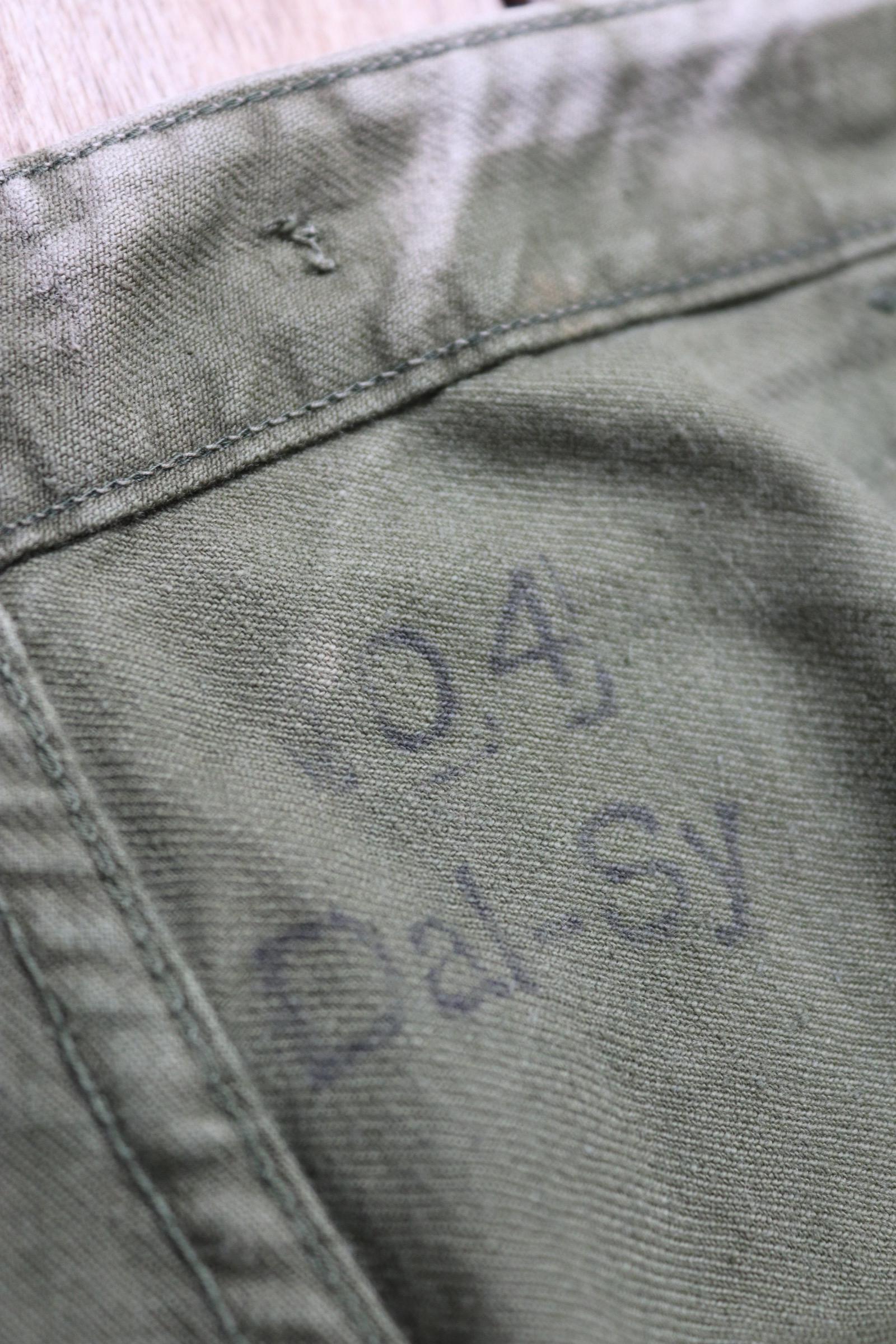 Vintage Swedish workwear trousers - utility chore pants - buckle back - 36” x 30”