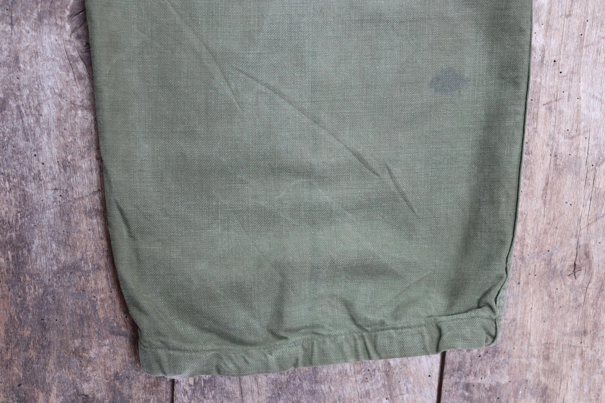 Vintage Swedish workwear trousers - utility chore pants - buckle back - 36” x 30”