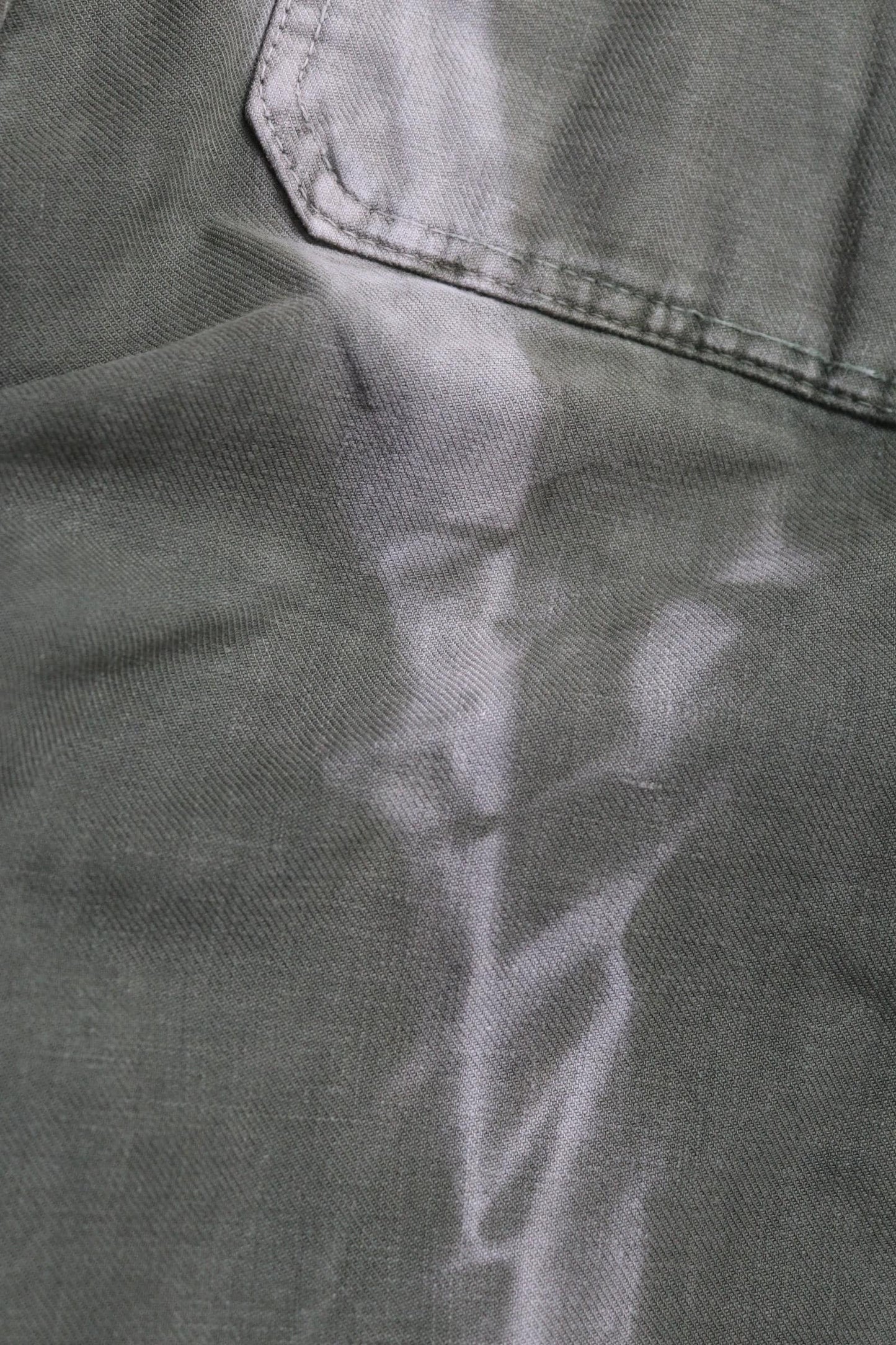 Vintage Swedish military workwear trousers - buckle back - utility pants - 36" x 31"