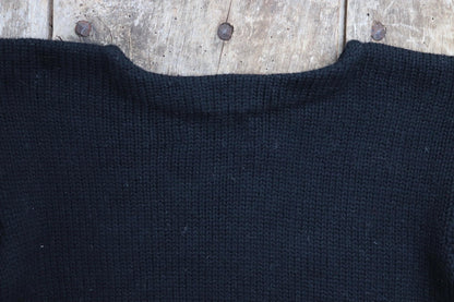 Vintage varsity sweater - knitted wool jumper - preppy style - 1960s knitwear - 36” chest
