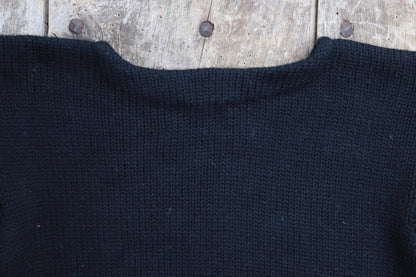 Vintage varsity sweater - knitted wool jumper - preppy style - 1960s knitwear - 36” chest