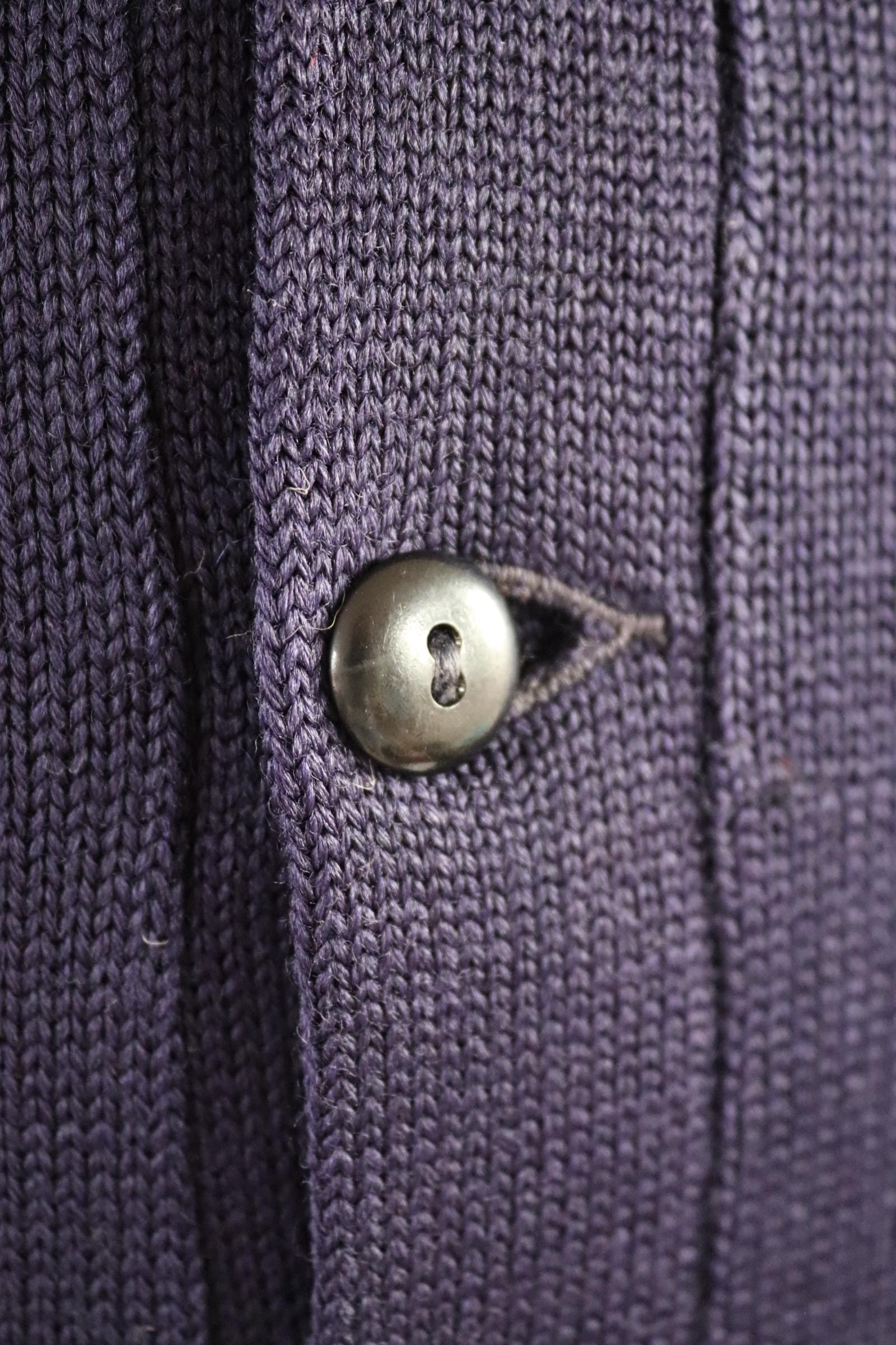 Vintage wool varsity sweater - 1950s knitwear - Ivy style - 36” chest