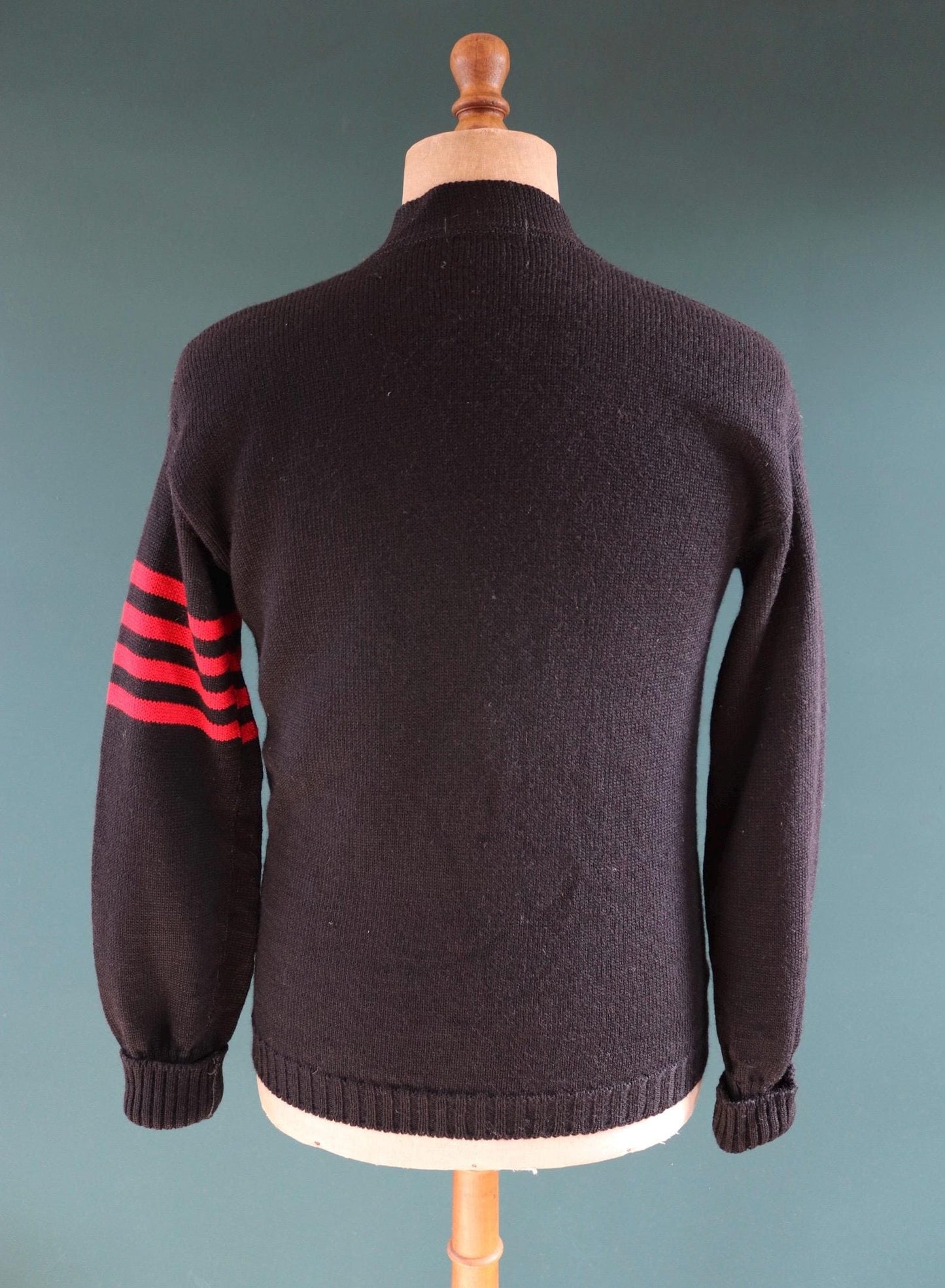 Vintage college sweater - 1960s varsity knit - 38” chest