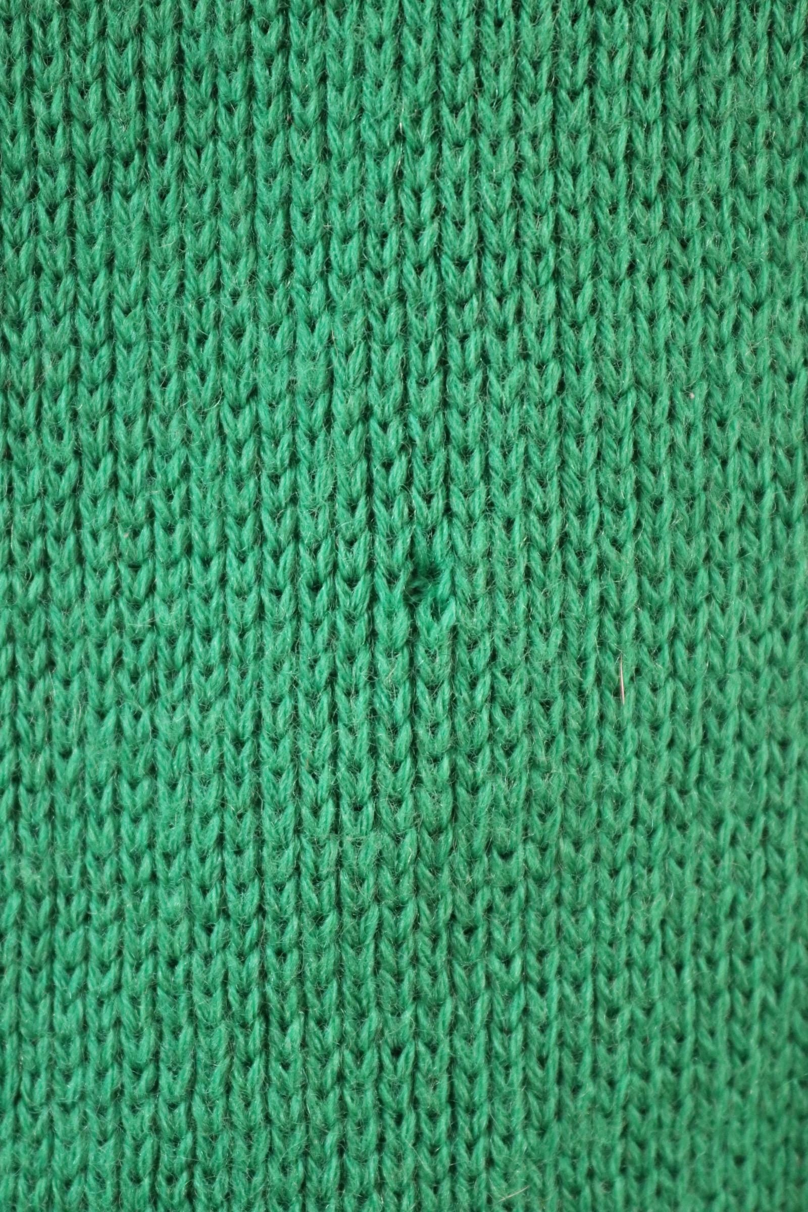 Vintage curling sweater - 1970s knitted cardigan - shawl collar - 45” chest