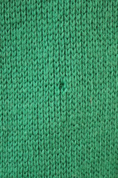 Vintage curling sweater - 1970s knitted cardigan - shawl collar - 45” chest