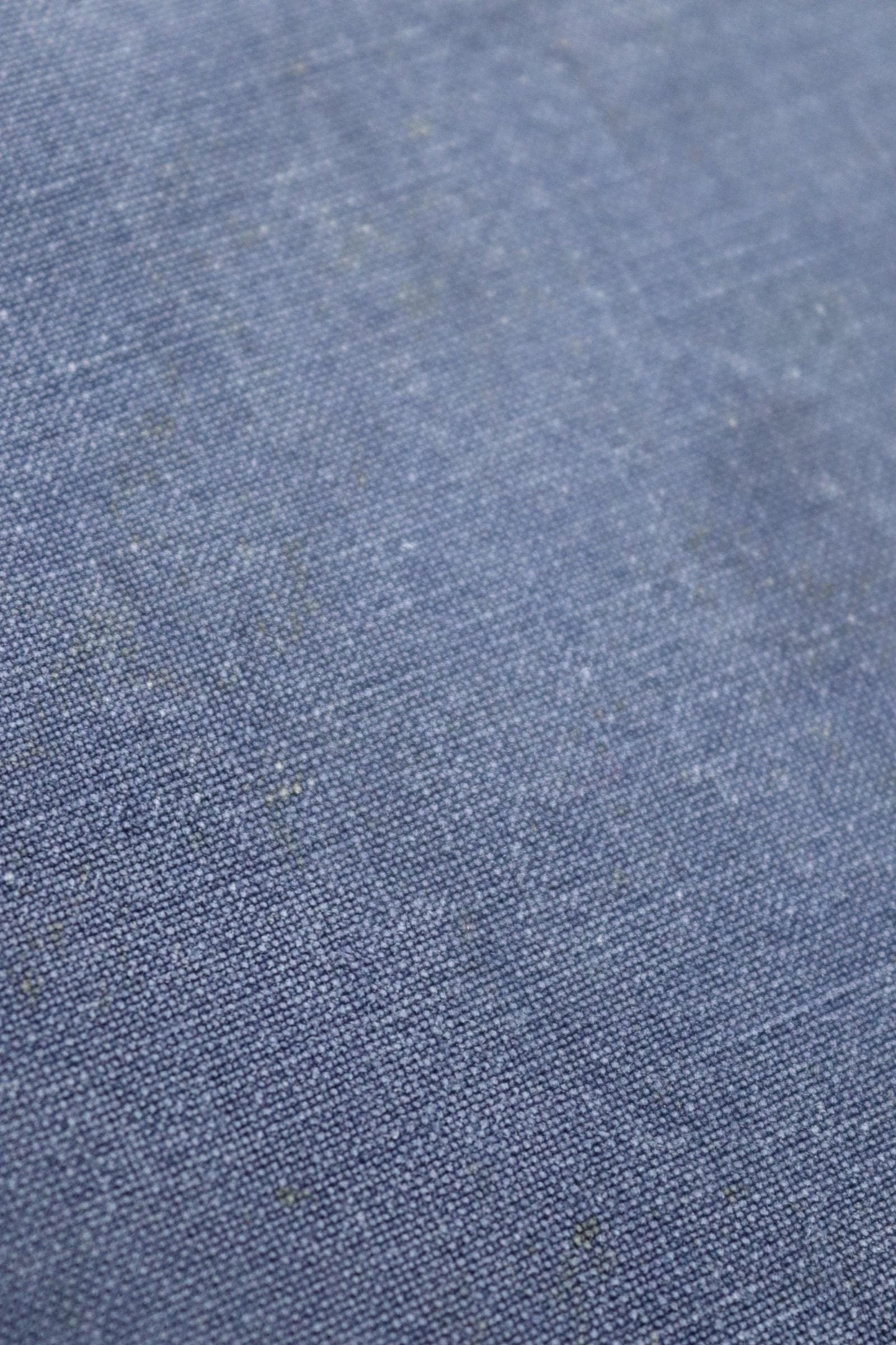 Vintage French workwear trousers - wide leg - 1930s chore pants - sun faded blue cotton - 34” x 27”