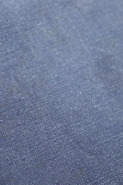 Vintage French workwear trousers - wide leg - 1930s chore pants - sun faded blue cotton - 34” x 27”