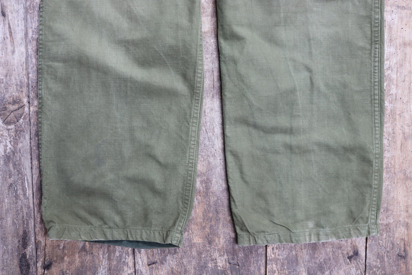 Vintage Swedish workwear trousers - utility chore pants - buckle back - 36” x 30”