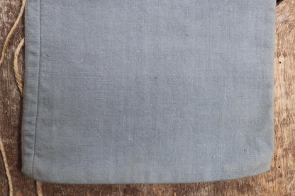 Antique cotton bag - 1920s Swedish military pouch - LARP - Ren Faire