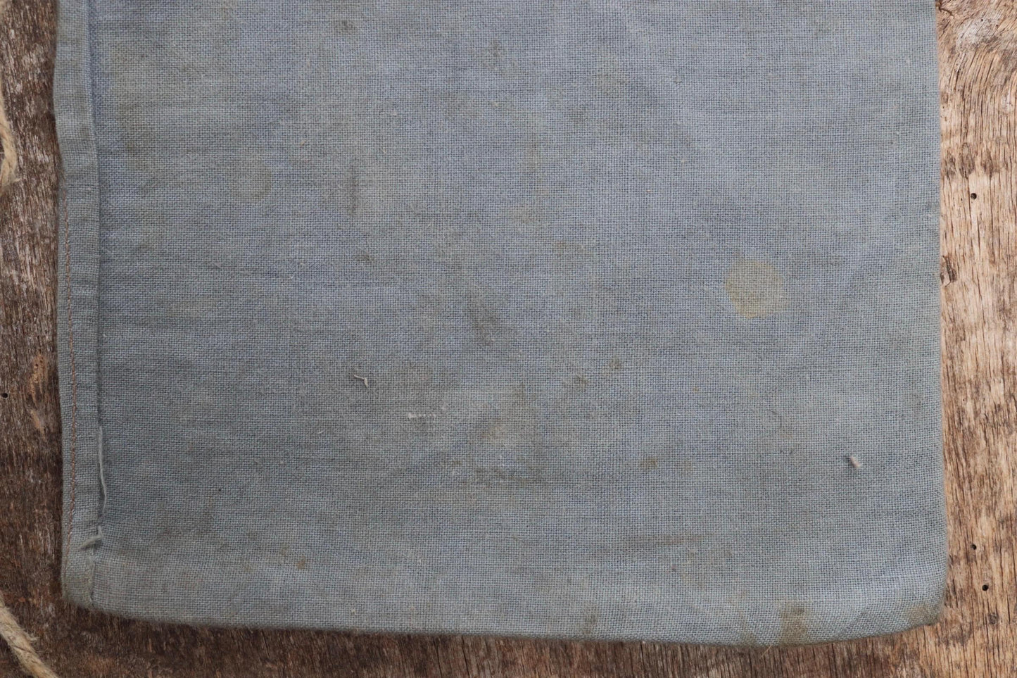 Antique cotton bag - 1920s Swedish military pouch - LARP - Ren Faire