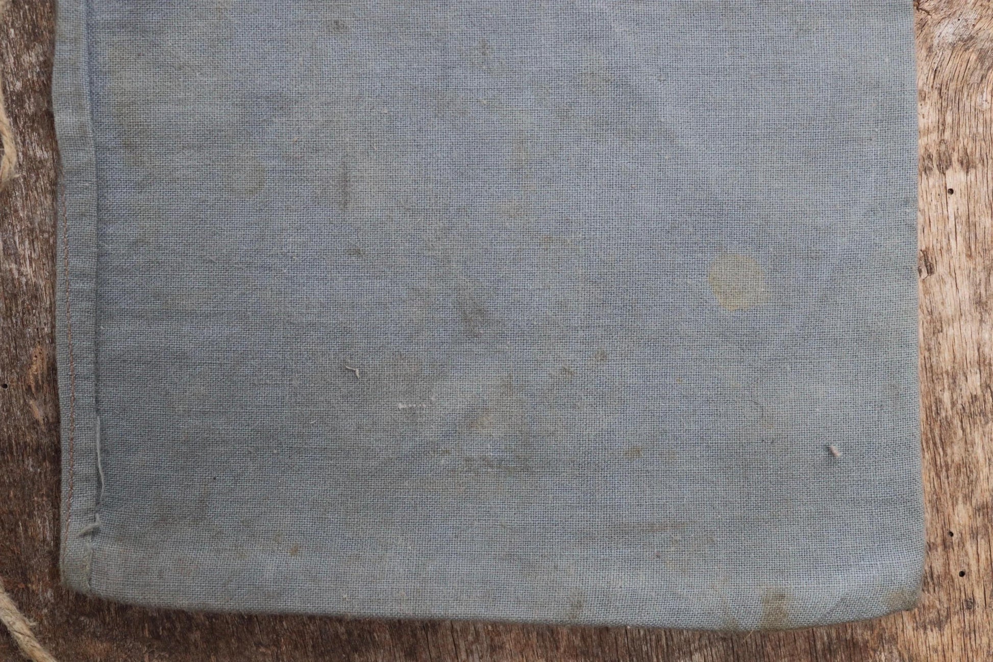 Antique cotton bag - 1920s Swedish military pouch - LARP - Ren Faire