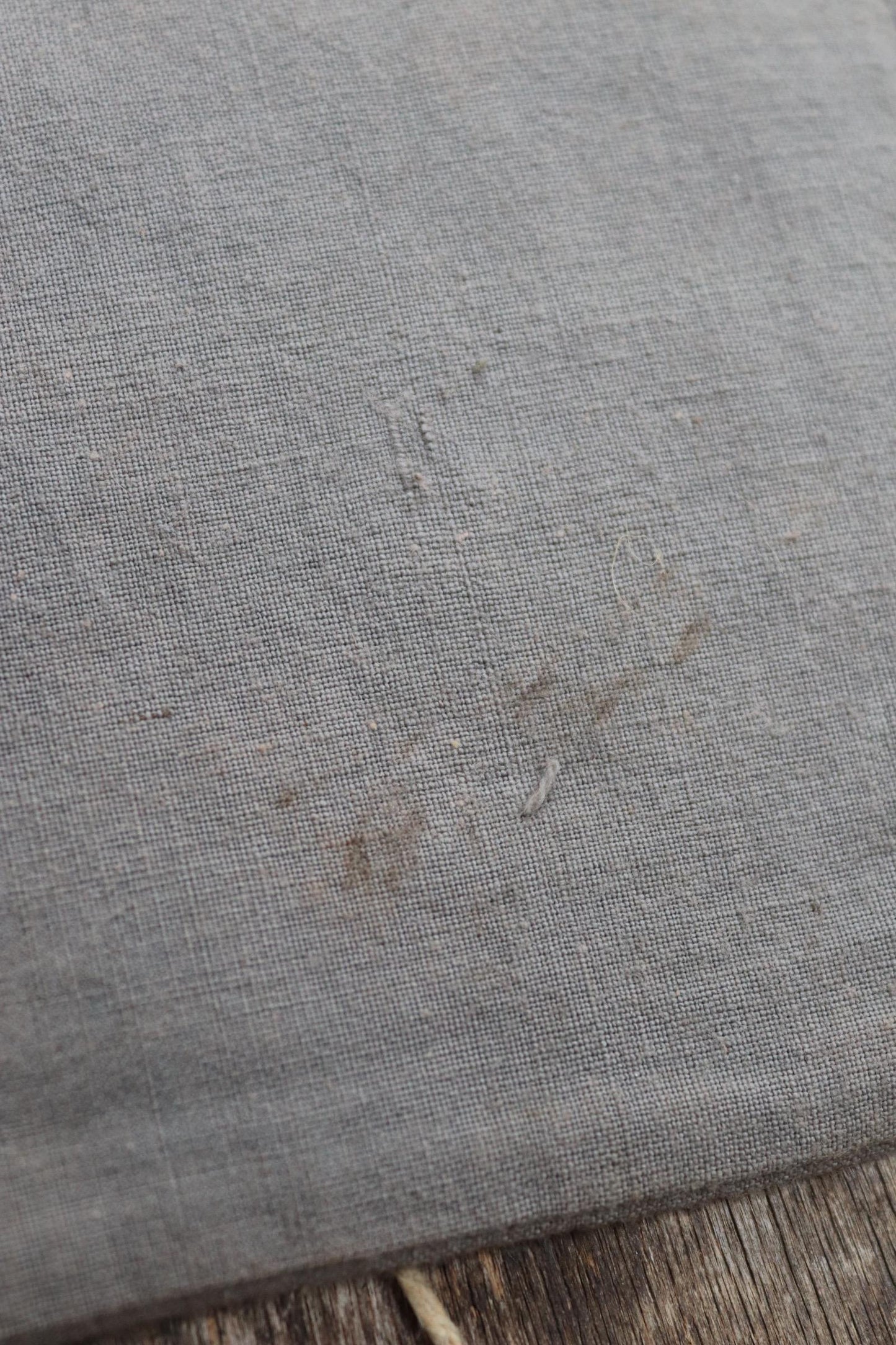 Antique cotton bag - 1920s Swedish military pouch - LARP - Ren Faire